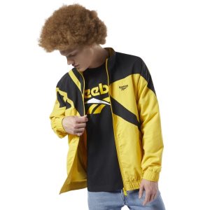 Reebok Classic Vector Track Jacke Herren - HellGrün Gelb - DE 741-CEP